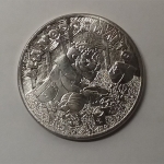 25 руб. монета 2019 года (обычная) Дед Мороз и лето 